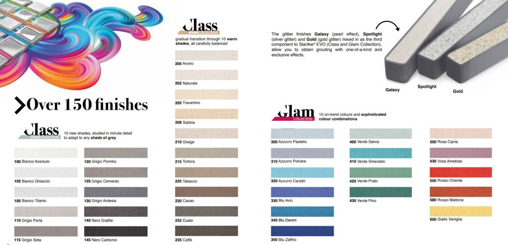 Starlike® EVO color finishes